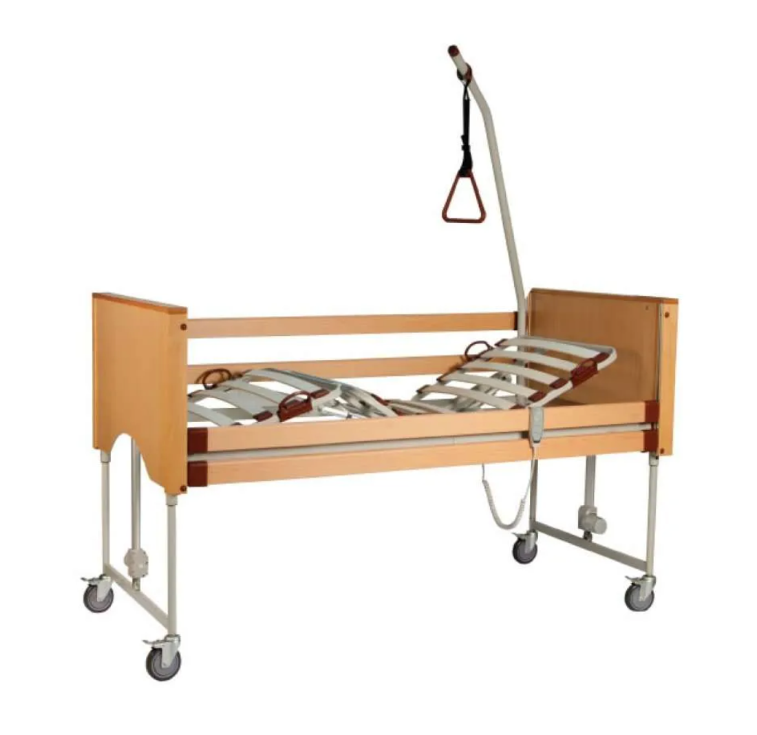 Letto da Degenza Elettrico a Tre Snodi + Materasso Antidecubito